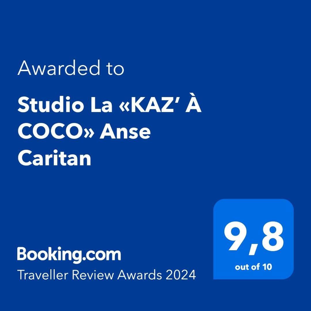 Studio La «Kaz' A Coco» Anse Caritan Сент-Ан Екстериор снимка